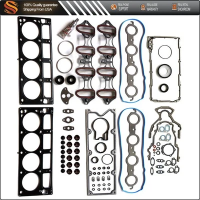 Juego completo de juntas 2001-2003 aptas para Chevrolet Silverado 1500 HD 6,0 L HS26192PT Foto 1 de 4