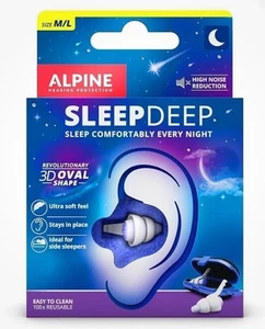 Alpine SleepDeep Multisize - Weiche Ohrstöpsel für Schlaf und Konzentration  - Bild 1 von 1