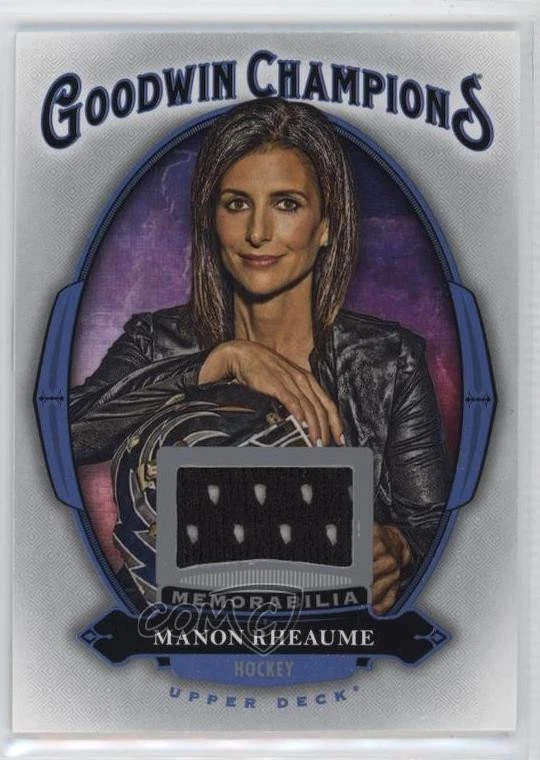 2020 Upper Deck Goodwin Champions Memorabilia Manon Rheaume #M-MR - Image 1 of 2