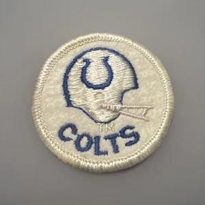 SELTENER INDIANAPOLIS COLTS NFL FOOTBALL VINTAGE PATCH 2,25" - Bild 1 von 2