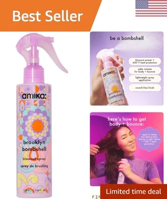 Spray reventón Brooklyn Bombshell sin sulfatos para cabello voluminoso y saludable 200 ml Foto 1 de 4