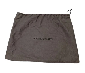 Authentischer Bottega Veneta Kordelzug Staubbeutel braun Größe 12,5 x 17 Zoll - Bild 1 von 6