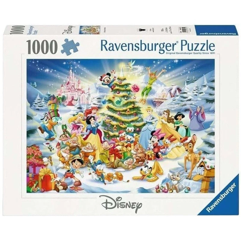 Ravensburger A Disney Christmas Eve Puzzle 1000 piece Puzzle - image 1 of 2