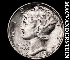 1944 Merkur Groschen - Auswahl Edelstein Stempelglanz glänzend #D3588 - Bild 1 von 2