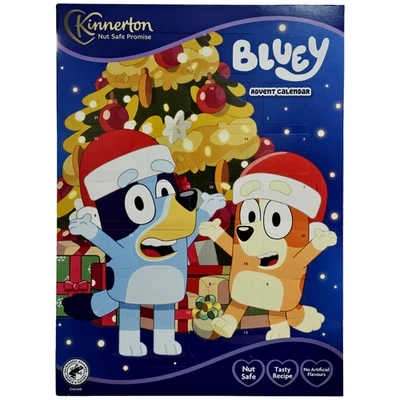 Bluey Advent Calendar 40g Kinnerton, Milk Chocolates Christmas Countdown - Image 1 of 2
