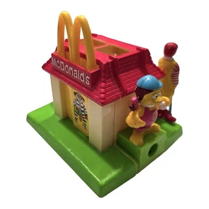 Vintage 90er Jahre McDonalds Happy Meal Spielzeug, Spitzer, Stiftehalter, Lineal - Bild 1 von 4