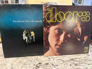 THE DOORS 2X VINYL LP LOT SELF TITLED DEBUT &  SOFT PARADE 2-4-1 DEAL - Bild 1 von 7