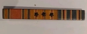 Vintage WW2 USMC Pacific Theatre Metal Medal Ribbons - Picture 1 of 2