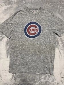 Camiseta gráfica de los Chicago Cubs talla M gris manga corta MLB béisbol majestuosa camiseta - Imagen 1 de 5