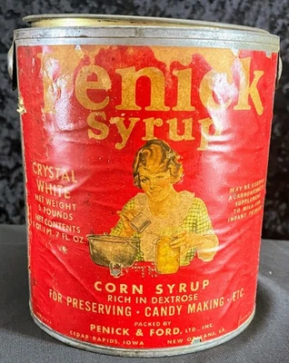 Antique Vintage Penick Crystal White Corn Syrup Carbohydrate Supplement Dextrose - Image 1 of 4
