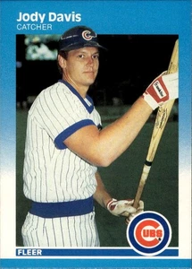 1987 Fleer #557 Jody Davis - Bild 1 von 2