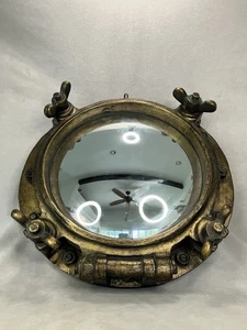 Rare Porthole Mirror Wall Hanging - Picture 1 of 9