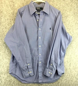 Polo by Ralph Lauren Men's Dress Shirt Andrew 100% Cotton 16.5 - 34/35 Logo - Picture 1 of 13