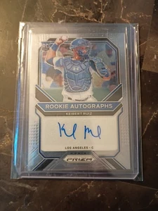 2021 Panini Prizm - Rookie Autographs Keibert Ruiz #RA-KR (AU, RC) - Picture 1 of 2