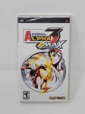 Street Fighter Alpha 3 Max Sony PSP Factory Sealed Free US Shipping See Store! - Image 1 of 4