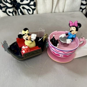 Disneyland Minnie Mouse Mini Snack Estuche Set Nuevo Alice's Tea Party Tokio Japón - Imagen 1 de 2