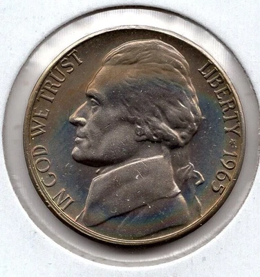 Jefferson Nickel 1965-P (1178) Foto 1 de 2
