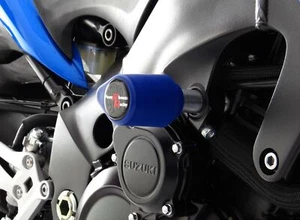 Protección contra choques Suzuki GSX-S1000F 15-2021 azul Powerbronze precio de venta sugerido por el fabricante £85 - Imagen 1 de 5