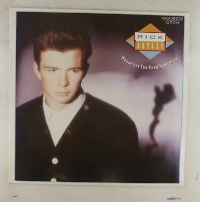 12" Maxi-Single Vinyle Rick Astley Whenever You Need Somebody - A141 H18 - Photo 1/3