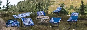 Helinox Blue Bandana Full Set: 2xChair1, Table1 L, Duffle&Tote Bag, 2xSeatwarmer - Bild 1 von 19