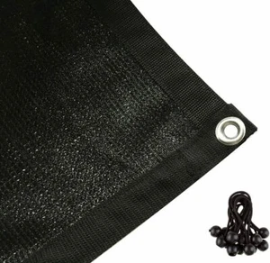 Cerbior 90% Sun Shade Cloth Outdoor Patio Plant Cover with Grommets Various Size - Picture 1 of 8