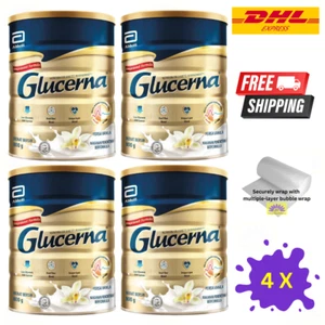 4 X Glucerna Triple Care 800g Diabetic Milk Powder Vanilla Flavour - Picture 1 of 11