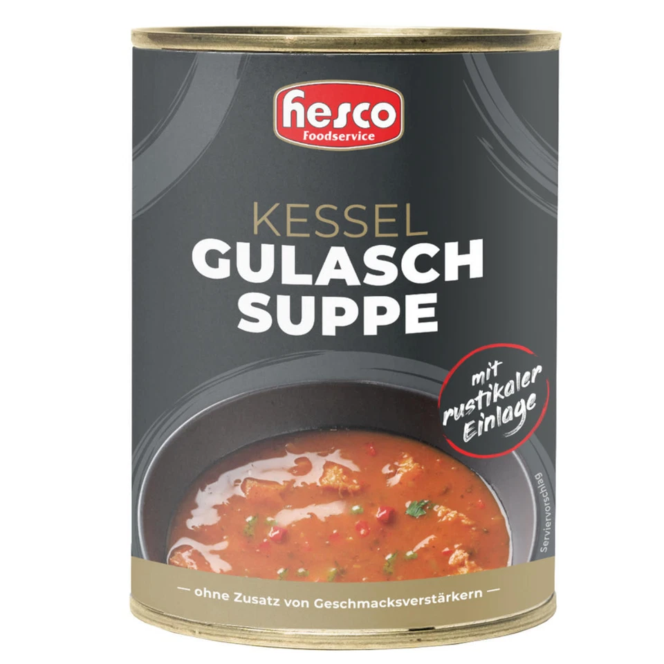 Hesco caldera sopa de goulash jugosa con plantilla rústica 850 ml - Imagen 1 de 1