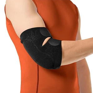 Bursitis Elbow Pad Brace | Compression Arm Sleeve Wrap with Padded Soft Support - Picture 1 of 7