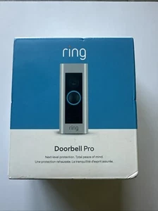 Ring Wi-Fi Video Wired Doorbell Pro - Satin Nickel - Picture 1 of 2