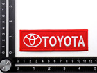 TOYOTA EMBROIDERED PATCH IRON/SEW ON ~4-3/8