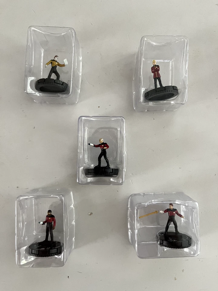 HeroClix Star Trek Next Generation Away Team Squad Picard + ¡más! Foto 1 de 1