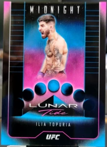2024 Topps Midnight UFC - Lunar Tide #LT-3 Ilia Topuria Paquete ¡Fresco Casi Como Nuevo!! - Imagen 1 de 2