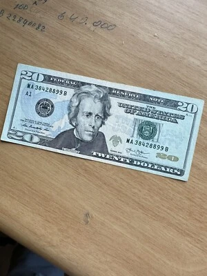 2013 $20 Smeared with Errors. - Image 1 of 4