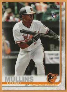 2019 Topps Cedric Mullins RC Baltimore Orioles 74 - Picture 1 of 2
