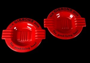 Ceniceros Art Deco Gibbons Ale/Cerveza Wilkes-Barre, Pensilvania de Colección - Imagen 1 de 2