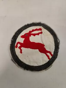 Insignia antigua cazador caza ciervo ciervo ciervo alrededor de 1940 parche de tela ⌀9 cm - Imagen 1 de 4