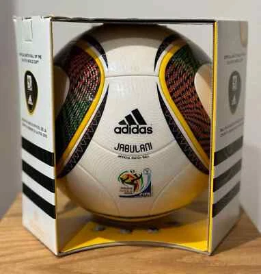 Adidas Jabulani Official Match Ball Size 5 FIFA World Cup 2010 | Thermal Bonded - Image 1 of 4