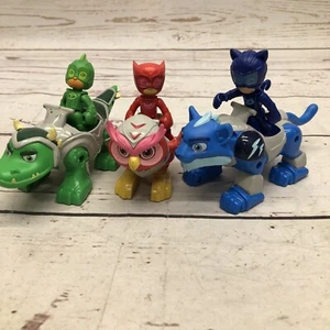 PJ Masks Animal Power Hero Trío Figuras de Acción Catboy Owlette Gekko - Imagen 1 de 8