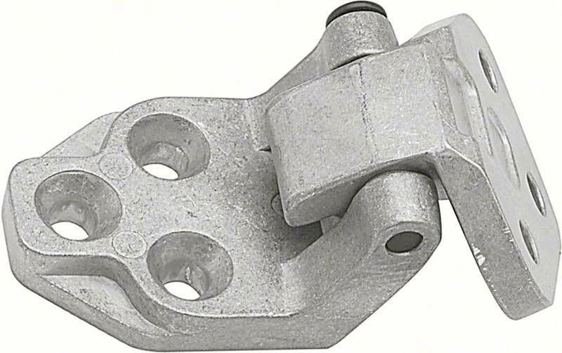 Dobradiça de porta superior Chevrolet Chevy II/Nova 1962-66 - destro/esouro - Imagem 1 de 1