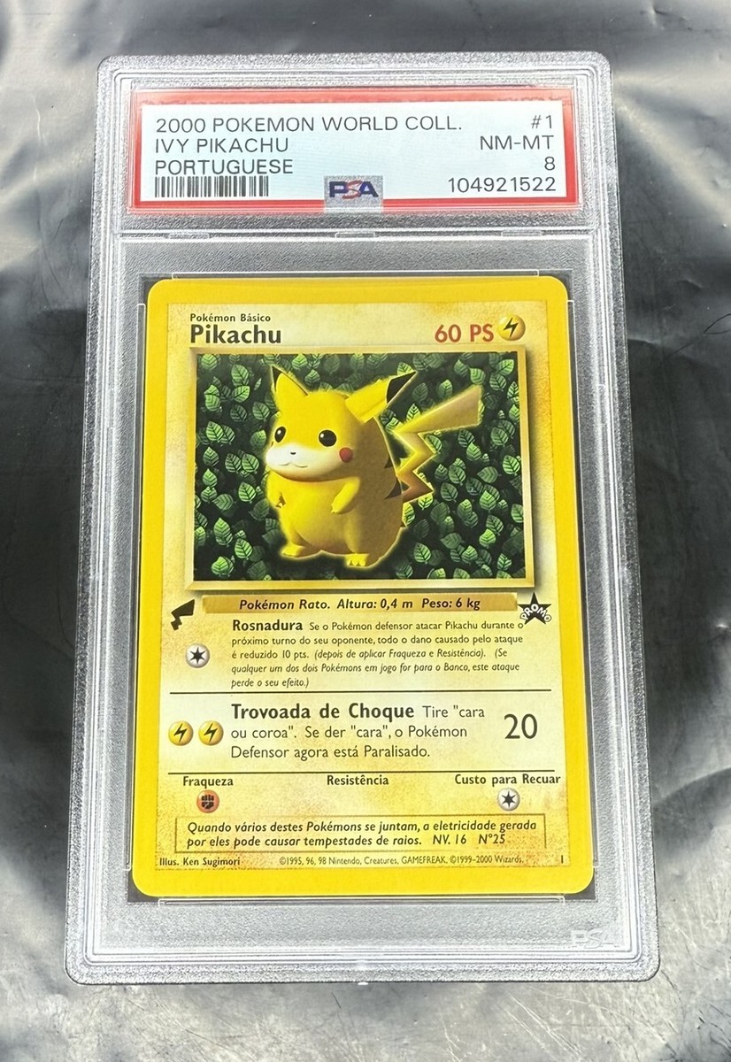 Pikachu Pokémon TCG Professional Sports Authenticator (PSA