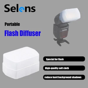 Bounce Flash White Diffuser Dome Cover for Godox V860C TT685 TT600 Speedlite New - Picture 1 of 5
