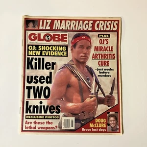 Globe Magazine OJ Simpson Killer gebraucht zwei Messer Februar 1995 - Bild 1 von 6