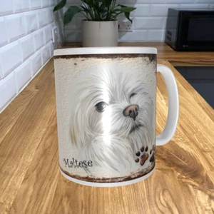 Maltese Dog 11oz Coffee Mug My Dog's Prayer Theme 849DRMUG - Picture 1 of 2