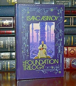 New Foundation Trilogy by Isaac Asimov Sealed Leather Bound Collectible - Bild 1 von 3