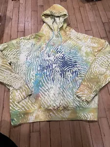 ADIDAS-Pharrell Williams HU Multicolor Hoodie Tie Dye Retro XL - Picture 1 of 3