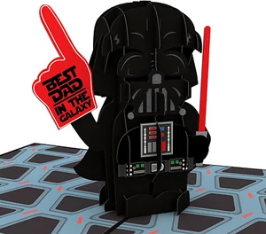 Star Wars™ Darth Vader™: Best Dad in the Galaxy Pop up Card, 5X7-3D Father'S Day - Picture 1 of 12