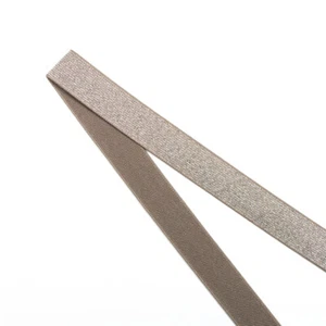 Gummiband Glitzer 2,5 cm taupe Band - Preis gilt für1 Meter - Bild 1 von 1