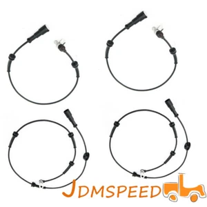 New Front Rear L/R Wheel Speed ABS Sensors Fits For 99-04 Land Rover Discovery - Picture 1 of 7
