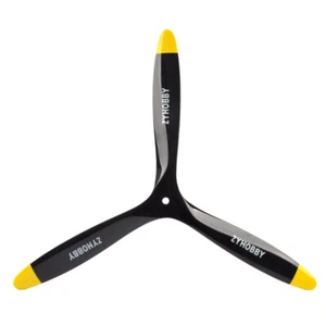 3 hojas 20*10 pulgadas negro + amarillo hélice CCW hélice de madera de haya para avión RC - Imagen 1 de 10