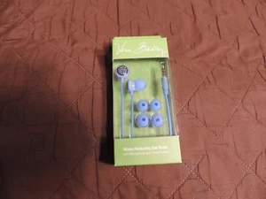 Vera Bradley Noise Reducing Ear Buds Indigo Pop 12494-126 - Picture 1 of 5